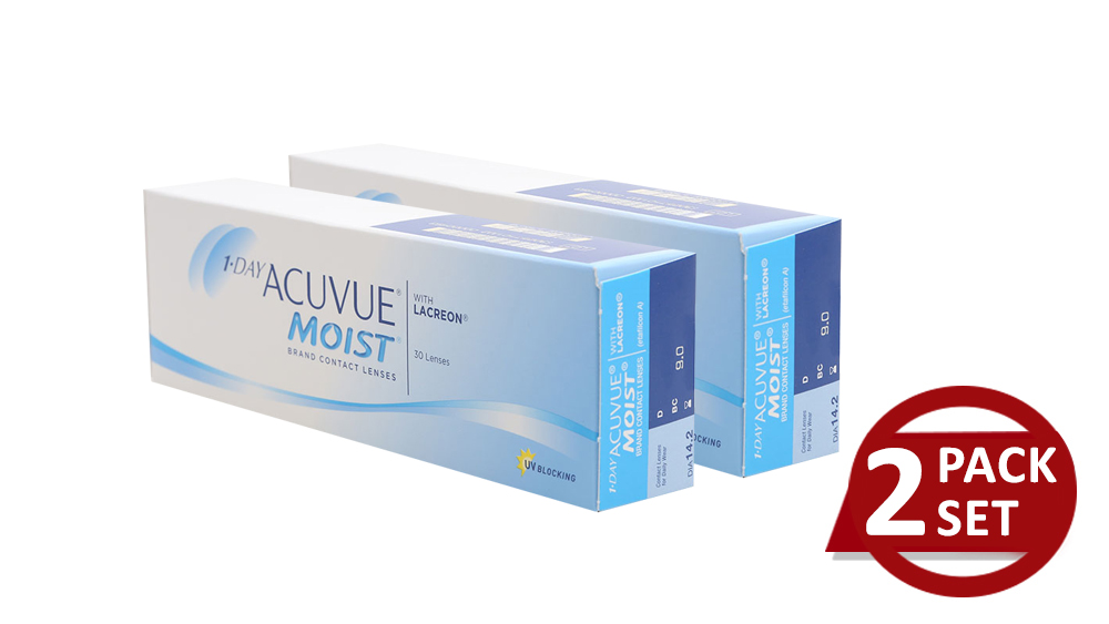 1 Day Acuvue Moist Special Package 2 Box