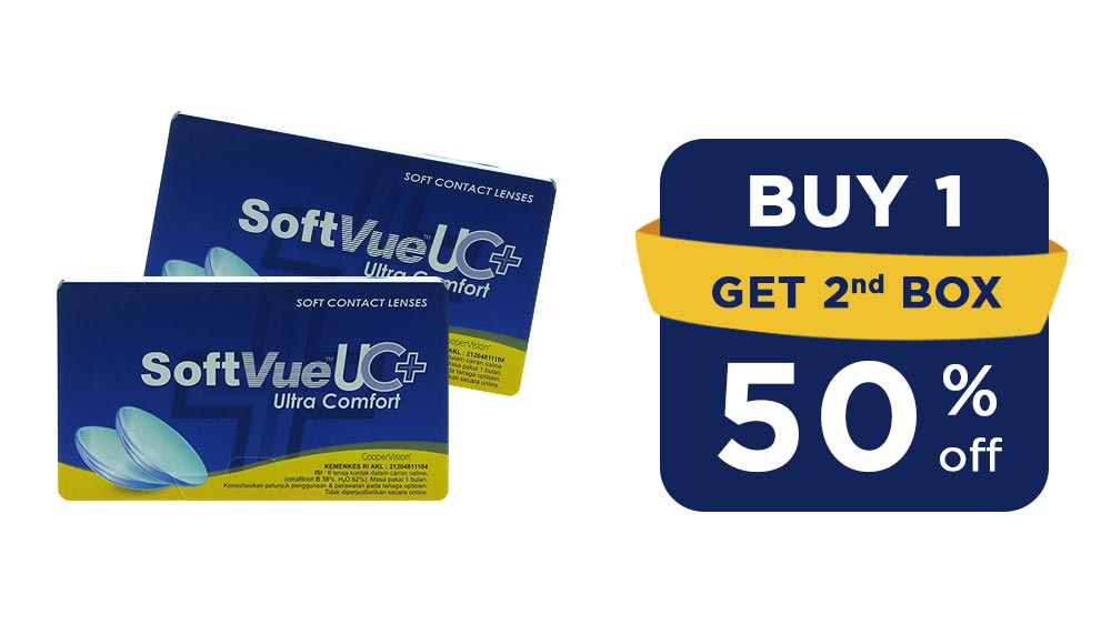 Buy 2 Get 50% off for 2nd Box: Softvue Ultra Comfort+