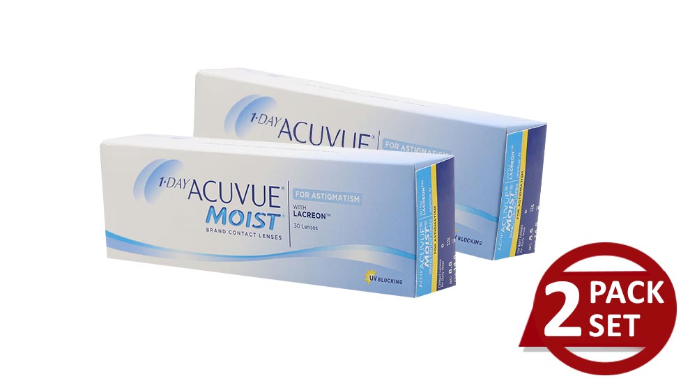 Acuvue Moist Astig Special Package 2 Box