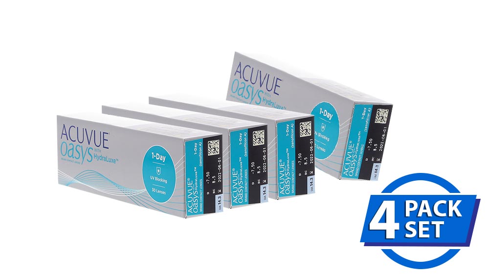 1 Day Acuvue Oasys BC 85 Special Package 4 Box