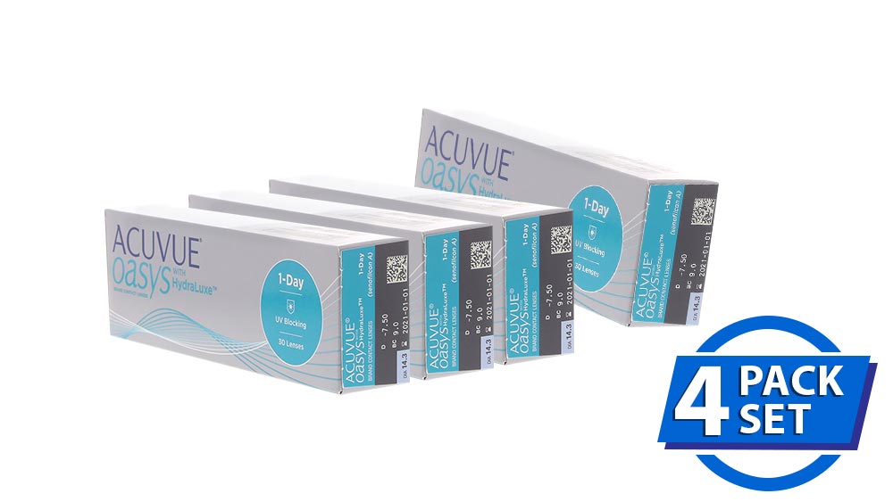 1 Day Acuvue Oasys BC 90 Special Package 4 Box