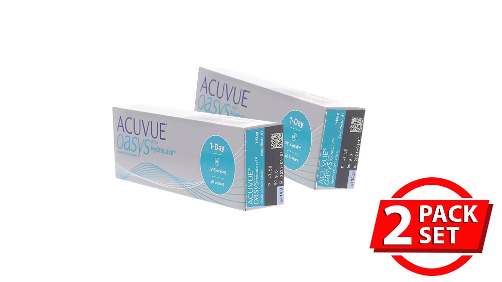 1 Day Acuvue Oasys BC 90 Special Package 2 Box