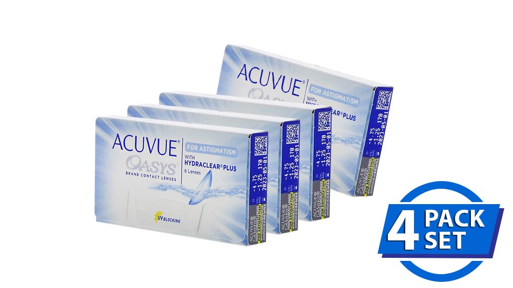 Acuvue Oasys ASTIG Special Package 4 Box