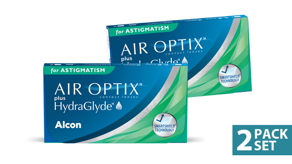 Air Optix HydraGlyde Astig Special Package 2 Box