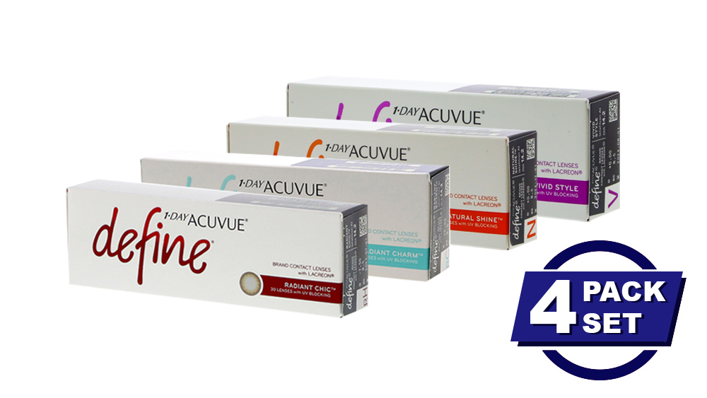 1 Day Acuvue Define Special Package 4 Box